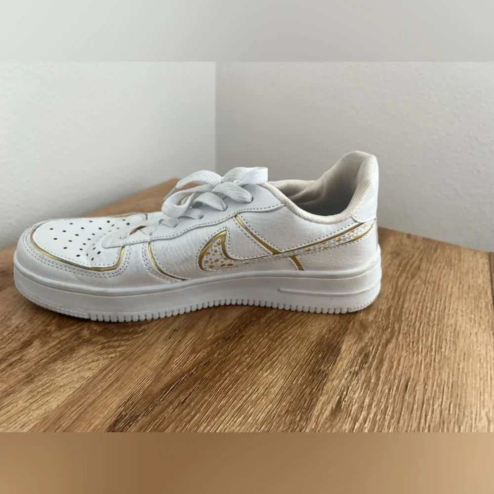 Nike Air Force 1 By Cristiano Ronaldo CR7 Nike ID Gold Size 7